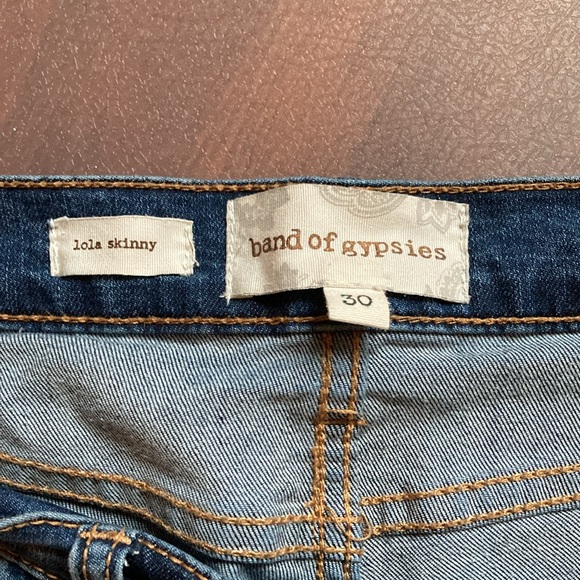 Skinny jeans size 30. Band of Gypsies. - Picture 2 of 4